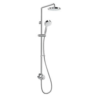 Image of Mira Minimal ERD Rear-Fed Exposed Chrome Thermostatic Mixer Shower 