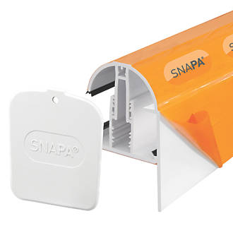 Image of SNAPA White 16mm Gable Bar 4000mm x 50mm 