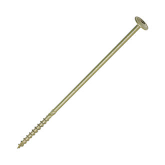 Image of Timco TX Wafer Timber Frame Construction & Landscaping Screws 8mm x 250mm 50 Pack 