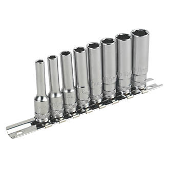 Image of Magnusson 1/4" Drive Deep Socket Rail 8 Pieces 