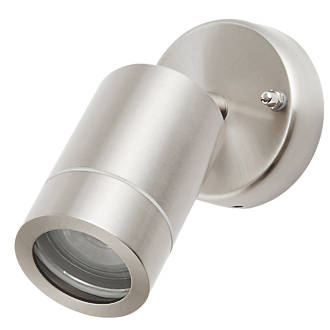 Image of LAP Bronx Outdoor Adjustable Wall Light Stainless Steel 