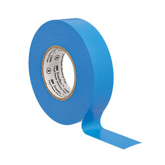 Image of 3M Temflex Insulating Tape Blue 25m x 19mm 