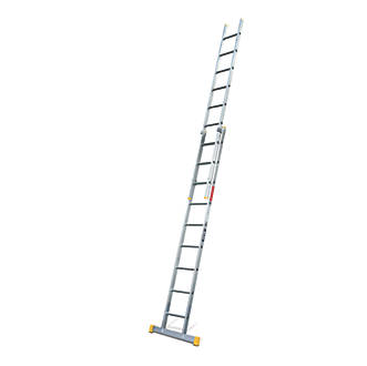 Image of Lyte ProLyte 2-Section Aluminium Trade Extension Ladder 4.4m 