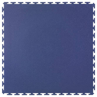 Image of Ecotile E500/7 Interlocking Floor Tile Blue 500mm x 500mm 4 Pack 