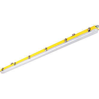 Image of Luceco Site Climate Single 5ft LED Batten Fitting 25W 3000lm 110V 