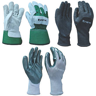 Image of Verve VGG110 Gardening Gloves Set L 3 Pairs 