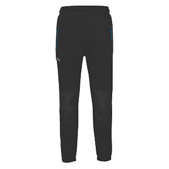 Image of Regatta Jeopardize Workwear Joggers Black Medium 33.5" W 32" L 