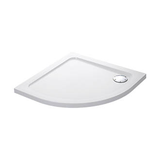Image of Mira Flight Low Quadrant Shower Tray White 1000mm x 1000mm x 40mm 