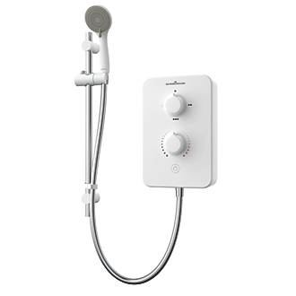 Image of Gainsborough Slim Duo White 8.5kW Electric Shower 