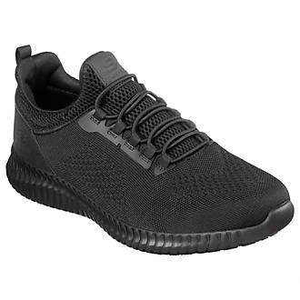 Image of Skechers Cessnock Metal Free Non Safety Shoes Black Size 6 