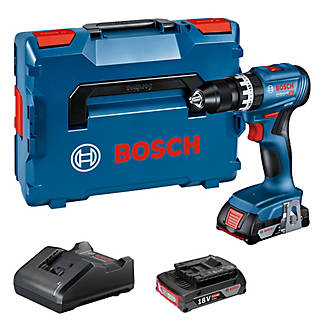 Image of Bosch GSB 18V-45 18V 2 x 2.0Ah Li-Ion Coolpack Brushless Cordless Combi Drill 