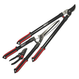 Image of Forge Steel Pruner, Shears & Loppers Set 3 Pcs 