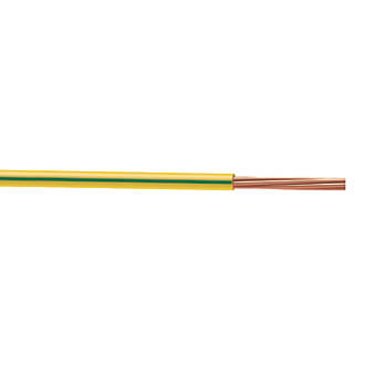 Image of Time 6491X Green/Yellow 1-Core 10mmÂ² Conduit Cable 50m Drum 