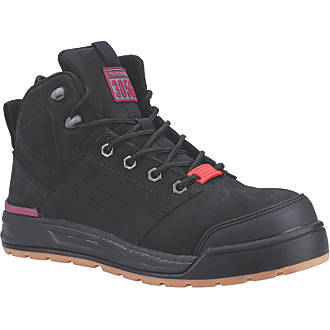 Image of Hard Yakka W 3056 Metal Free Womens Safety Boots Black Size 7 