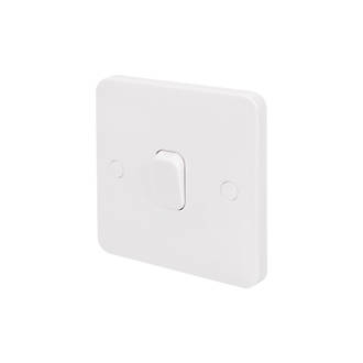 Image of Schneider Electric Lisse 10AX 1-Gang 2-Way 10AX Light Switch White 