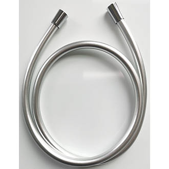 Image of Swirl Shower Hose Silver Grey 10mm x 1.75m 