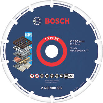 Image of Bosch Expert Multi-Material Diamond Cutting Disc 180mm x 22.23mm 