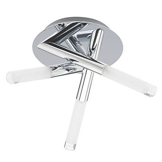 Image of Spa Crux 3-Light Ceiling Fitting Chrome 