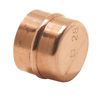 Image of Yorkshire Copper Solder Ring Stop End 15mm 