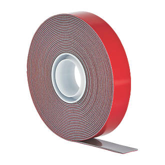 Image of Scotch VHB Permanent Double-Sided External Mounting Tape Grey 5m x 19mm 