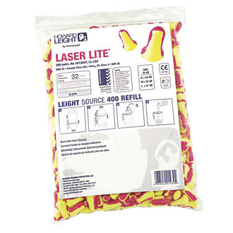 Image of Howard Leight Laser Lite 35dB Foam Ear Plugs 200 Pairs 