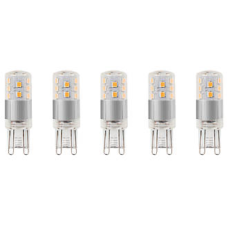 Image of LAP G9 Capsule LED Light Bulb 300lm 2.7W 220-240V 5 Pack 