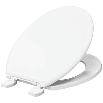 Image of Bemis Stirling British Standard Closing Toilet Seat Thermoplastic White 