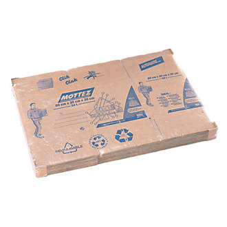 Image of Mottez Moving Boxes 54Ltr 10 Pack 