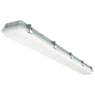 Image of 4lite Twin 4ft Non-Maintained Emergency LED Non Corrosive Batten With Microwave Sensor 38W 4425lm 230V 