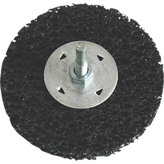 Image of Straight Shank Surface Preparation Wheel With Arbor 100mm 