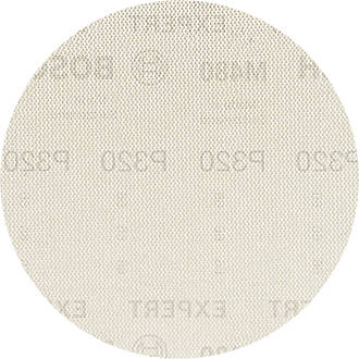 Image of Bosch M480 Sanding Discs Punched 150mm 320 Grit 5 Pack 