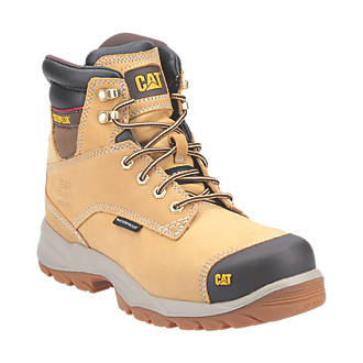Image of CAT Spiro Safety Boots Honey Size 13 