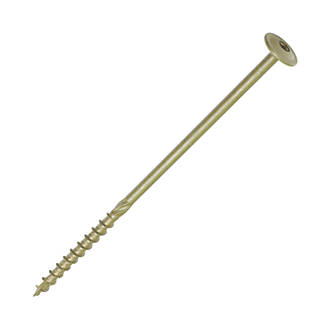 Image of Timco TX Wafer Timber Frame Construction & Landscaping Screws 8mm x 200mm 50 Pack 