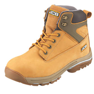 Image of JCB Fast Track Safety Boots Honey Size 10 