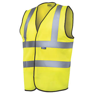 Image of Tough Grit High Visibility Vest Yellow X Large 52" Chest 
