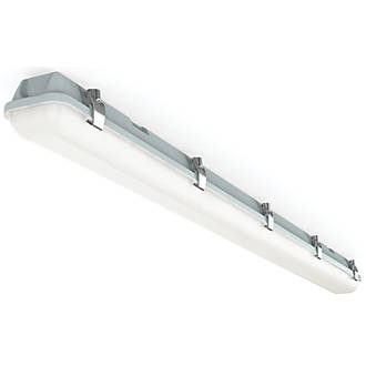 Image of 4lite Single 5ft Non-Maintained Emergency LED Non Corrosive Batten With Microwave Sensor 30W 3230lm 230V 