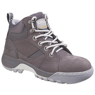 Image of Dr Martens Opal Ladies Safety Boots Grey Size 4 