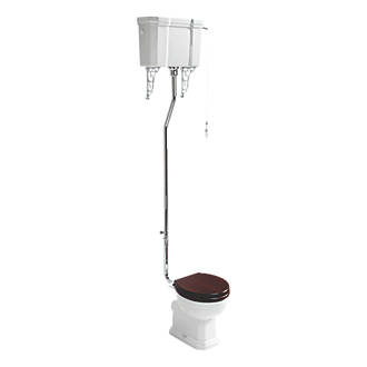 Image of Ideal Standard Waverley High Level Cistern WC Pack Dual-Flush 6Ltr 