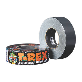 Image of T-Rex Ferociously Strong Cloth Tape Mesh Graphite Grey 32m x 48mm 