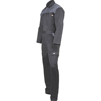 Image of Dickies Everyday Boiler Suit/Coverall Black Grey XXX Large 62" Chest 30" L 