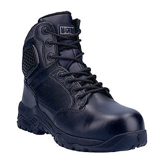 Image of Magnum Strike Force 6.0 Metal Free Safety Boots Black Size 12 