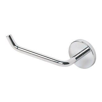 Image of Swirl Cirque Toilet Roll Holder Chrome-Plated 