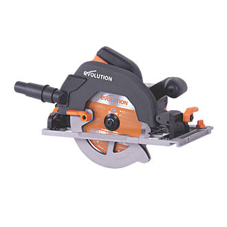 Image of Evolution R185CCSX+ 1600W 185mm Electric Track Compatible Circular Saw 240V 