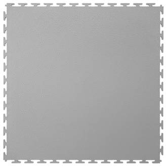 Image of Ecotile E500/7 Interlocking Floor Tile Light Grey 500mm x 500mm 4 Pack 