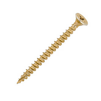 Image of Timco C2 Clamp-Fix TX Double-Countersunk Multi-Purpose Clamping Screws 6mm x 100mm 100 Pack 