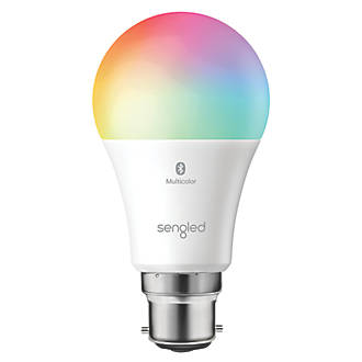 Image of Sengled B11-U3E BC A60 RGB & White LED Smart Light Bulb 8.8W 806lm 6 Pack 