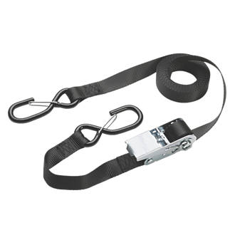 Image of Master Lock Ratchet Straps with S-Hooks 5m x 25mm 