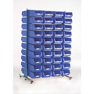 Image of TC4 Storage Bin Kit Blue, Silver/Grey 