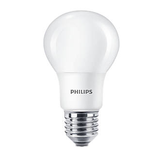 Image of Philips ES A60 LED Light Bulb 470lm 5.5W 6 Pack 