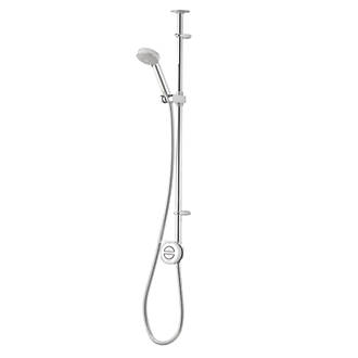 Image of Aqualisa Smart Link HP/Combi Ceiling-Fed Chrome Thermostatic Smart Shower 